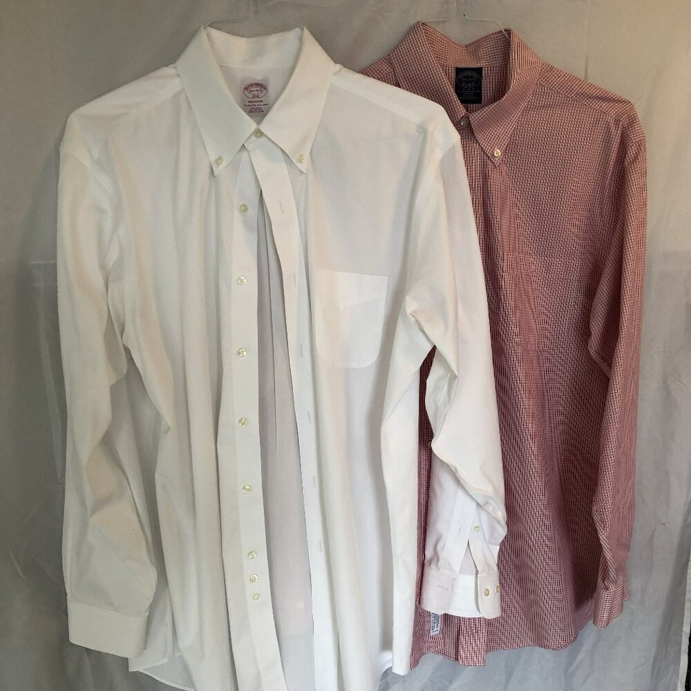 2 Brooks Brothers Men's Dress shirts 16 1/2
